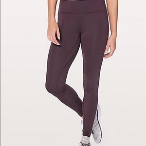 Lululemon Fast as Fleece 28" leggings size 6
